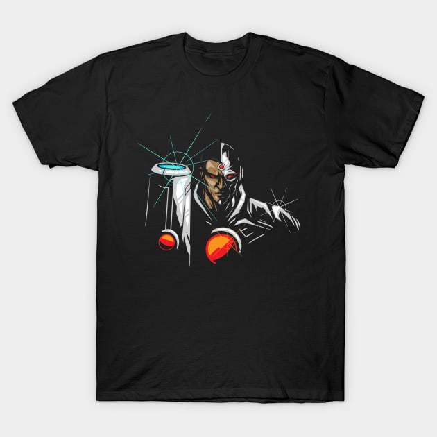 Silver Fists T-Shirt by StevenToang